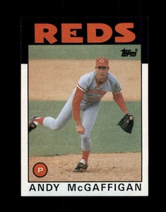 1986 Topps #133 Andy McGaffigan SET BREAK