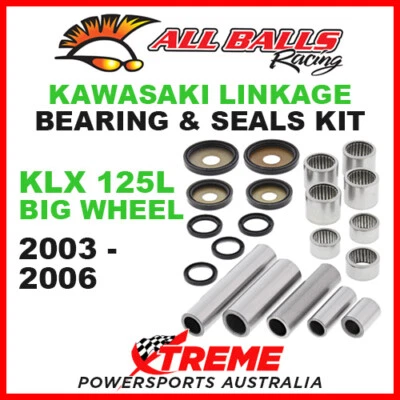 27-1120 Kawasaki KLX 125L Big Wheel 2003-06 Linkage Bearing & Seal Kit Dirt Bike — 第 1/2 张图片