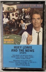 Huey Lewis and the News Sports 1983 Cassette Tape Pre-Owned Great Hits - Picture 1 of 4