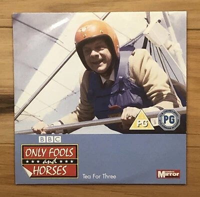 ONLY FOOLS AND HORSES TEA FOR THREE DVD SUNDAY MIRROR PROMOTION DVD 2006 - Imagem 1 de 4
