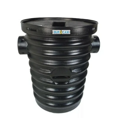 Lavabo de sumidero sellado Bur-Cam con tapa para Ontario y Quebec código de plomería Foto 1 de 4