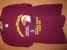 Shrinners Charity Motorcycle Poker Run Red 2012 Xl T Shirt