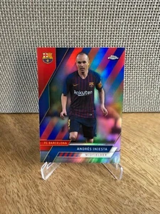 Andrés Iniesta - Topps FC Barcelona Cromo 22/23 - Refractor Paralelo /99 - Imagen 1 de 2