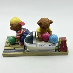 Hamilton Collection Faithful Fuzzies Bowling Bearly Big Enough 4147A - Picture 1 of 13