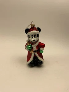 Christopher Radko Disney "Christmas Eve Mickey" Santa Christmas Ornament 1996 - Picture 1 of 12