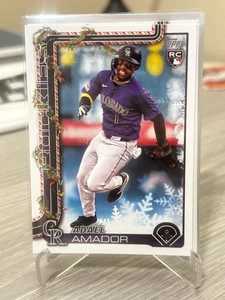 2025 Topps Holiday Rookie - Adael Amador - RC - Foto 1 di 1