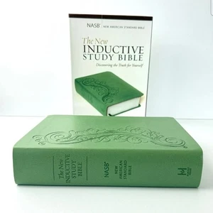 The New Inductive Study Bible NASB Green Milano Softone Harvest House NEW IN BOX - Bild 1 von 4
