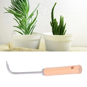 Single Claw Root Hook Root Pick Rake Bonsai Tool Soil Loosening Tool For US - Picture 1 of 24