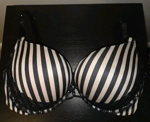 Sujetador push up acolchado para mujer Victoria's Secret Miraculous Plunge 36 D pedrería - Imagen 1 de 9