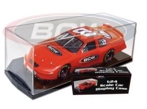 BCW 1/24 Scale Diecast Car Display Case For Action, NASCAR Acrylic w/ Black Base - Picture 1 of 1
