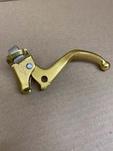 Dia-Compe Nice gold left side pre bent brake lever vintage bmx cycling GT04903 - Picture 1 of 7