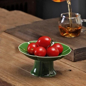 Ceramic Dessert Stand Footed Fruit Bowl for Chocolate Dessert Table Cupcakes - Picture 1 of 35