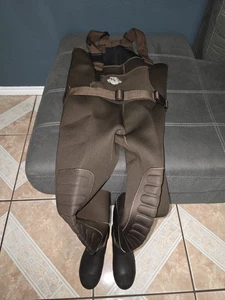 White River Fly Shop Classic Series II Neoprene Lug Sole Waders Men's Size 8 - Picture 1 of 9