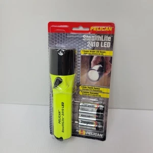 NOS 2013,  Pelican StealthLite 2410 LED Flashlight - 126 Lumens, Needs Batteries - Picture 1 of 6