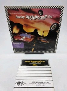 Commodore 64 Racing Destruction Set 1541 Disk By Electronic Arts Rare 1985 - Picture 1 of 5