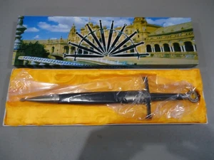 NEW IN BOX Stiletto Toothpick Fighting Knife with sheath CHINA T24003 - Picture 1 of 3