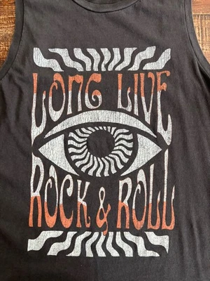 Girl Dangerous Big Sur California Graphic T-Shirt sleeveless Brown Medium - Image 1 of 4