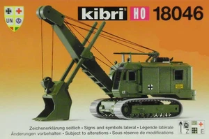 Kibri H0 18046 Bundeswehr MENCK Bagger NEU-OVP - Bild 1 von 1