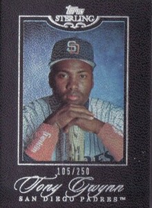2006 TOPPS STERLING TONY GWYNN SAN DIEGO PADRES HOF 105/250