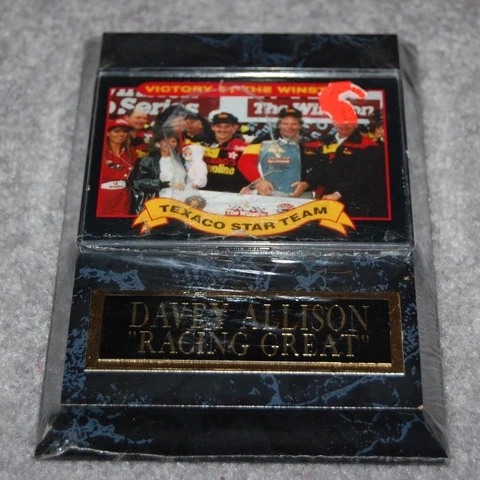 DAVEY ALLISON NASCAR RACING 4" x 6" SPORTS PLAQUE Cover