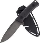 Flissa Fixed Blade Hunting Knife 8-1/2-inch Full Tang G10 Handle Survival Knife