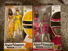 Power Rangers Lightning Collection Zeo Yellow Ranger & Space Pink Ranger Hasbro