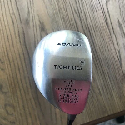 Adams Tight Lies,  Wood T 16* S VMI,  RH Graphite "Super Shaft" - Image 1 of 4