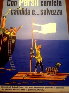 Original vintage poster PERSIL WASH POWDER LAUNDRY 1954 - Picture 1 of 10