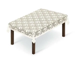 Rectangular natural Tablecloth 39"x59" (100x150cm) ECO - made of yarns repreve - Picture 1 of 2