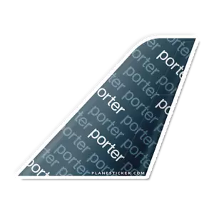 Porter Airlines Tail - Picture 1 of 1