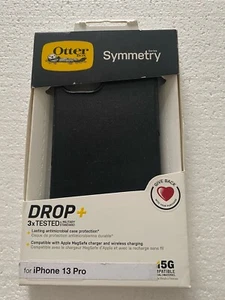 Otter box Symmetry Series iPhone 13 Pro - Black Case - Picture 1 of 2