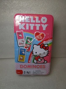 Sanrio Hello Kitty 28 Pc Dominoes 2011 Collectible Decorative Storage Tin - new  - Picture 1 of 6