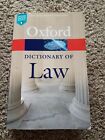 oxford dictionary of law by jonathan law