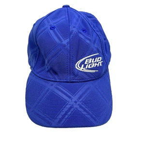 Bud Light Baseball Cap Hat Bright Blue One Size - Picture 1 of 9