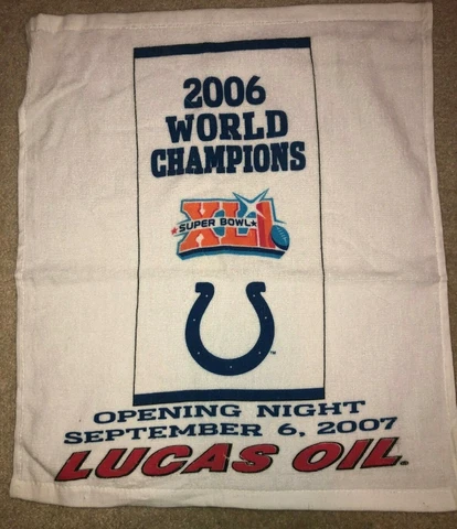 Lucas Oil Stadium Indianapolis Colts Opening Game Day Towel Cover