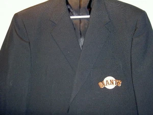 TWIN HILL SF SAN FRANCISCO GIANTS SPORT COAT BLAZER JACKET EMBROIDERED PATCH 42R - Picture 1 of 1
