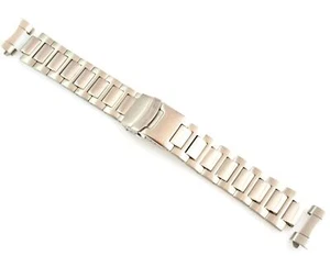 Sangle Lowell en Acier Fermoir Boutons Inoxydable Stationnement Band 22 MM - Bild 1 von 2