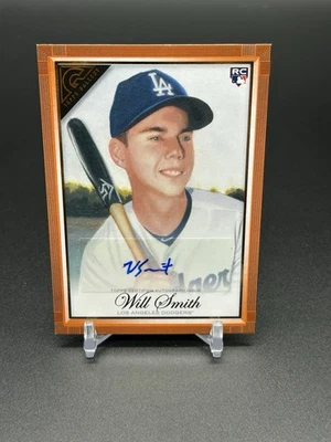 2019 Topps Gallery Will Smith #103 Rookie Auto RC 16/25 RC Orange JERSEY NUMBER - Image 1 of 2