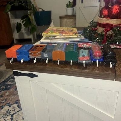 Lote de vagones cisterna Thomas the Train azul Trackmaster Tender Foto 1 de 4