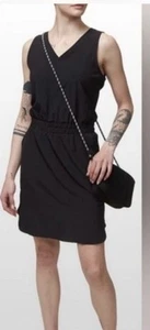 Vestido sin mangas Kavu para mujer talla XL Ensenada negro activo elástico bolsillo caprichoso - Imagen 1 de 5