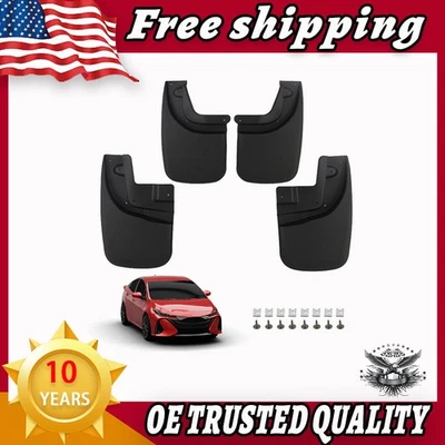 Guardabarros delanteros traseros duraderos para Toyota Tacoma 2005 2009 2014-2015 protectores contra salpicaduras Foto 1 de 4