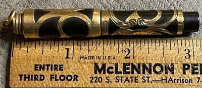 Pluma Estilográfica Parker 16 Turbante Superior Ringtop Filigrana Llena de Oro-14k Nuevo en Caja (*) Foto 1 de 4