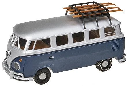 Brekina Automodelle 31817 1:87 Volkswagen Samba T1b furgoneta de pasajeros-esquís y nieve Foto 1 de 1