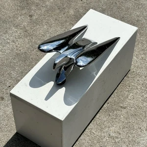 Vintage Original GM Chrome 1954 Chrysler Flying Bird Hood Ornament #1456679 - Picture 1 of 13