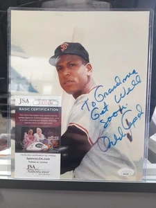 Orlando Cepeda Signed 8 x 10 Color Photo Pose #1 Giants JSA Auto - Picture 1 of 3