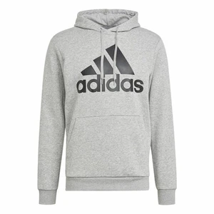 Sudadera con Capucha Hombre Adidas Essentials Fleece Big Logo Gris - Imagen 1 de 8