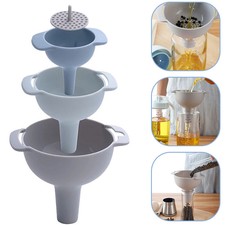 Imbuto in acciaio inox 3Pcs olio acqua vino spezie cucina Imbuto PALLONE Strumento Set