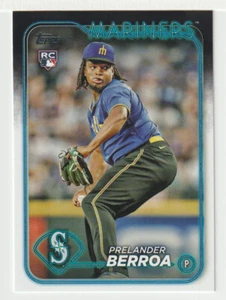 Prelander Berroa RC - Seattle Mariners (Baseball Card) 2024 Topps # 36 Mint - Picture 1 of 1