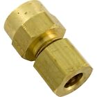 Compression Fitting, 1/8" x 1/4" Tube, Brass : 522001