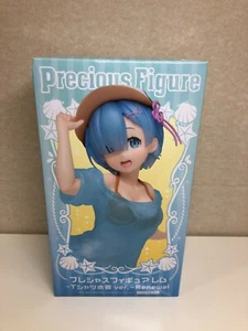 Re:zero Rem " Precious Figure Swimsuit and Sheer Shirt ver. " TAITO NEW - Picture 1 of 5